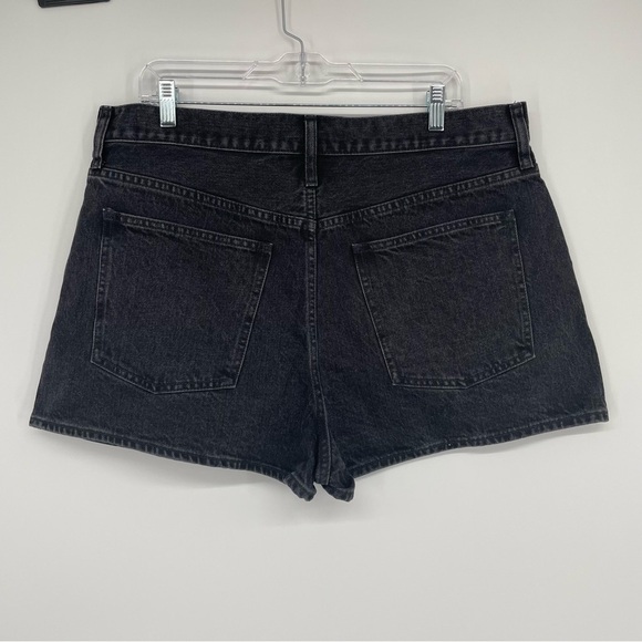 Madewell The Mom Jean Short Short Black NWT Plus Size 32 - Picture 2 of 9